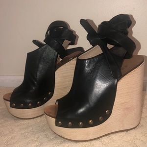 Chloe Penelope Wedge Sandals